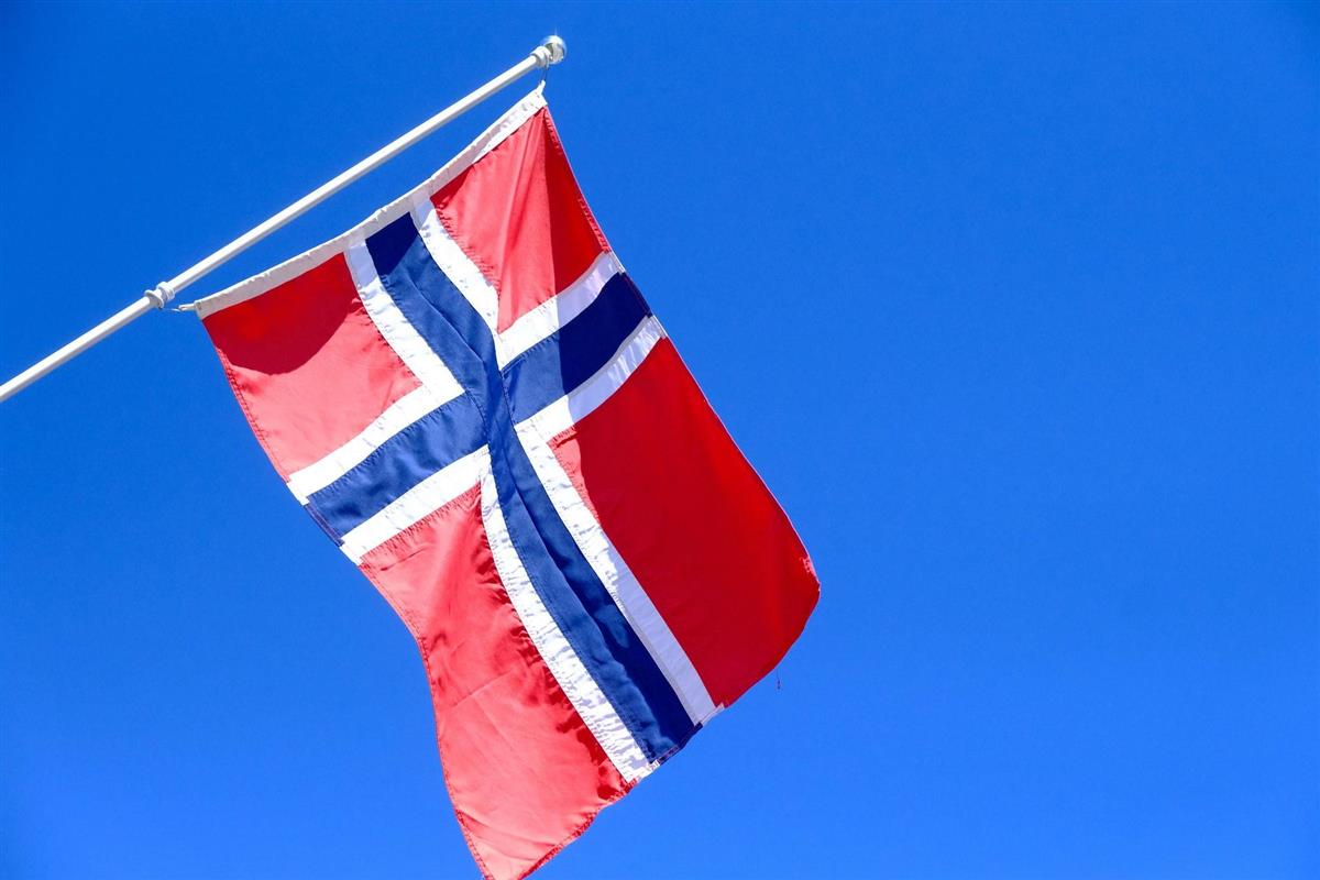 Norsk flagg nasjonaldag - Deaddil ja stuora govva ihtá